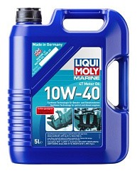 Фото Масло 4Т LIQUI MOLY Marine Motor Oil 10W40 A3/B4/E7 SL/CI-4   5л. синт.↑25013