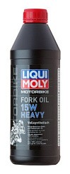 Фото Масло LIQUI MOLY Motorbike Fork Oil Heavy для вилок и амортизаторов 15W (1л)