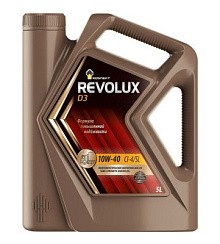 Фото Масло Роснефть Revolux D3 10W40 SL/CI-4   5л. диз. п/с.