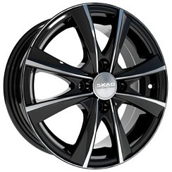 Фото Диск 15 6J*15 4/100/54,1+48 Скад Мальта алмаз