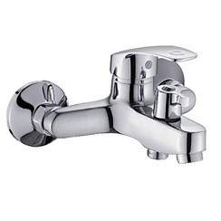 Фото Смеситель д/ванны SL85-009E, одноручковый, короткий излив, 35мм, РМС