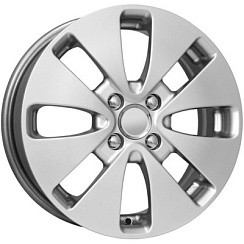 Фото Диск 15 6J*15 4/100/54,1+48 КС582(15 Rio) дарк плат. K&K (72483)