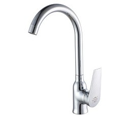 Фото Смеситель д/кухни SL122-017F одноручковый, Латунь, РМС