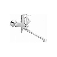 Фото .Смеситель для ванны Lemen LC-2201, однорычажный, D35, длинный носик РАСПРОДАЖА