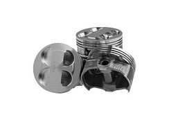 Фото (LECAR014373002) Поршни 21126 82,5 (В) с пальцами (не гнет клап.) «АВТОВАЗ» LECAR