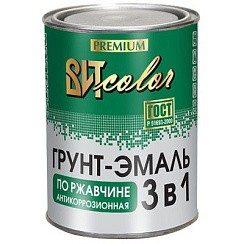 Фото Грунт-эмаль по ржавчине, тёмно-серая, ВИТ color, 0,8 кг