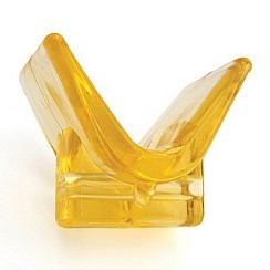 Фото Упор носовой подкильный 108 мм. (желт) пластик