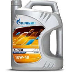 Фото Масло Gazpromneft Super 10W40 SG/CD   5л. п/с.