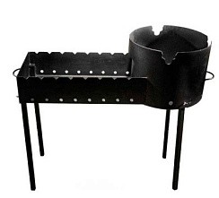 Фото Мангал под казан 8 л (90/60 см, сталь 3 мм)