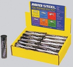 Фото Холодная сварка 57мл. ABRO AS-224-BLK STEEL черная