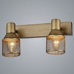 фото Спот 15781/2 AB бронза 2x40W E14 d300 h130, WAN19