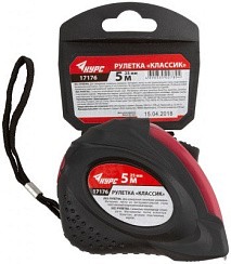Фото Рулетка 5м*25мм прорезиненный корпус Курс "Классик"